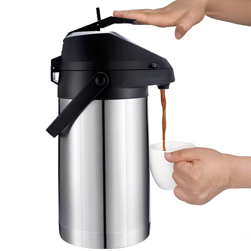 Coffee Tea Urn - Dispensador de Café Airpot com Bomba