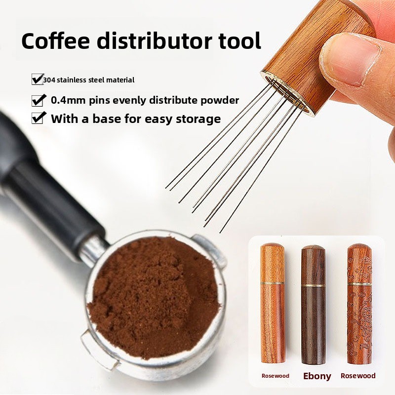 Coffee Tamper Leveler - Tamper de Café em Aço Inoxidável