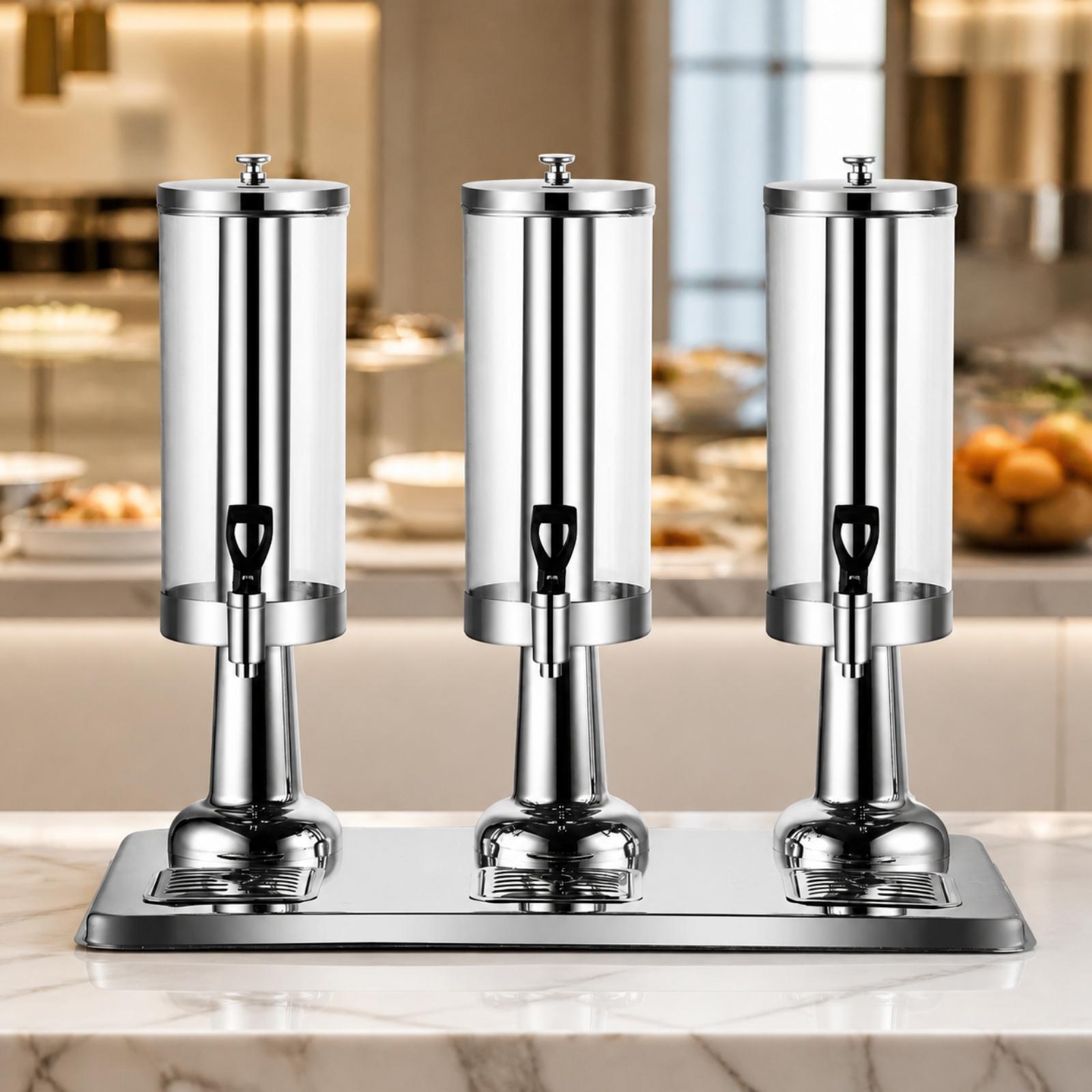 Juice Tea Coffee - Dispensador de Bebidas de Três Saídas