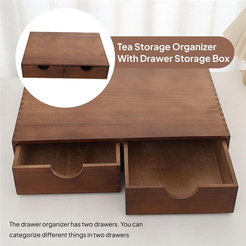 Organizador de Gaveta em Madei - Coffee Tea Drawer Organizer avaliação e preço