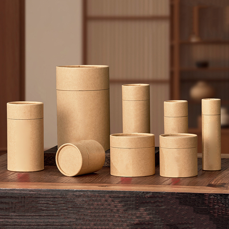 1 pçs novos tubos de papelão k - Coffee Tea Containers avaliação e preço