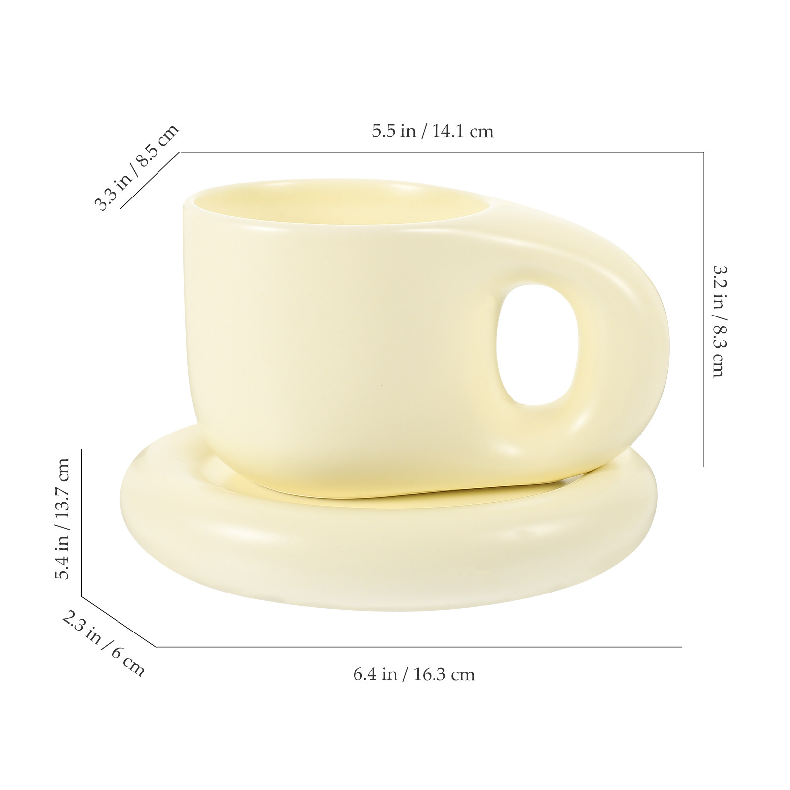 1 conjunto de canecas de café  - Juice Tea Coffee avaliação e preço