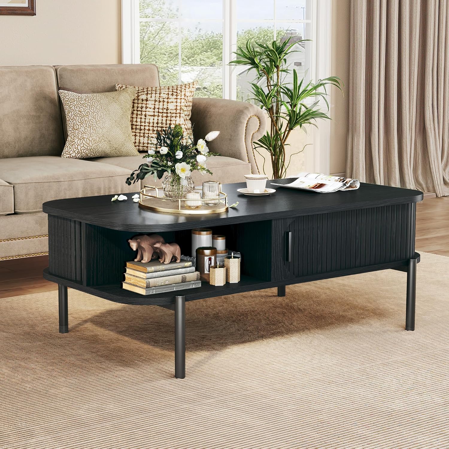 Mesa de Centro para Sala de Es - Coffee Tea Display avaliação e preço