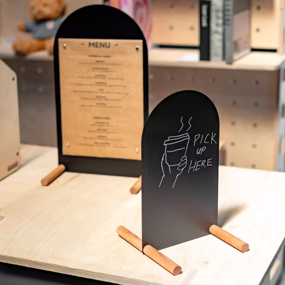 1 pçs a4 metal pintado à mão m - Coffee Tea Menu avaliação e preço