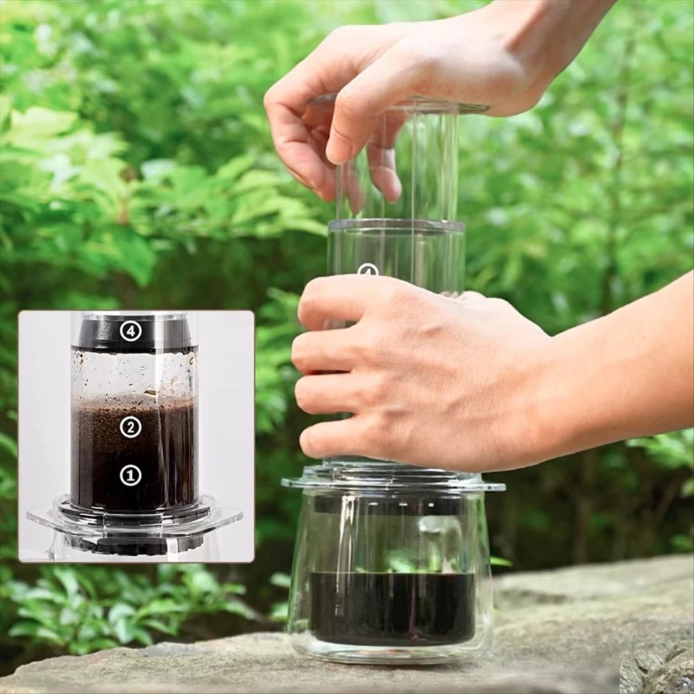 Cafeteira Portátil Estilo Fran - Aeropress Coffee Maker avaliação e preço