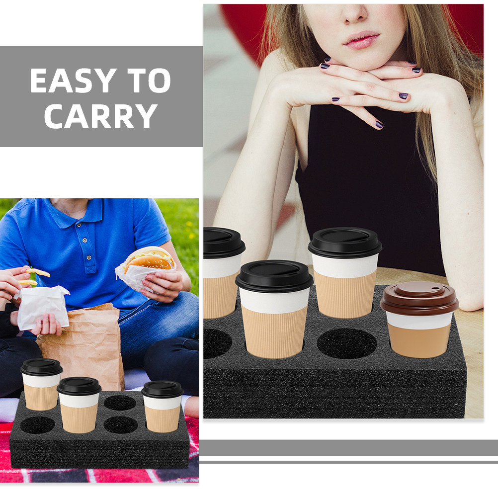 2 unidades de bandeja porta-co - Coffee Tea Holder avaliação e preço