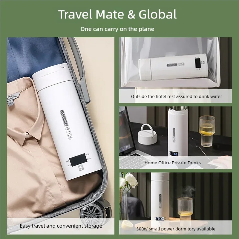 Chaleira Elétrica Portátil par - Coffee Tea Menu avaliação e preço