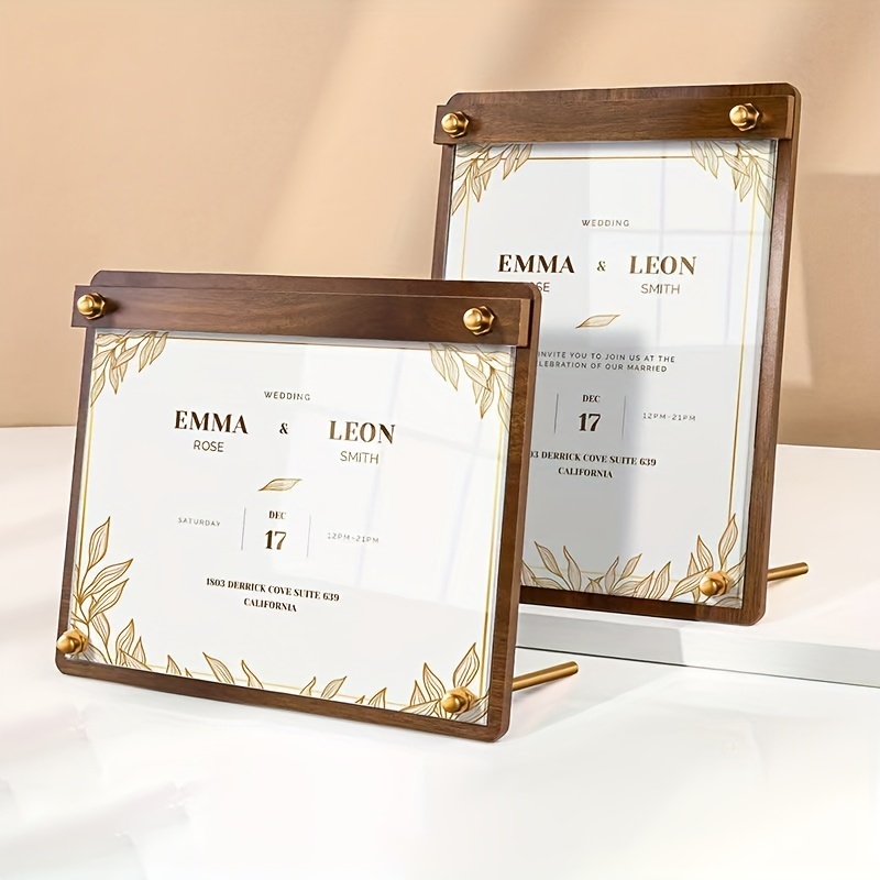 1pc de madeira maciça desktop  - Coffee Tea Menu avaliação e preço