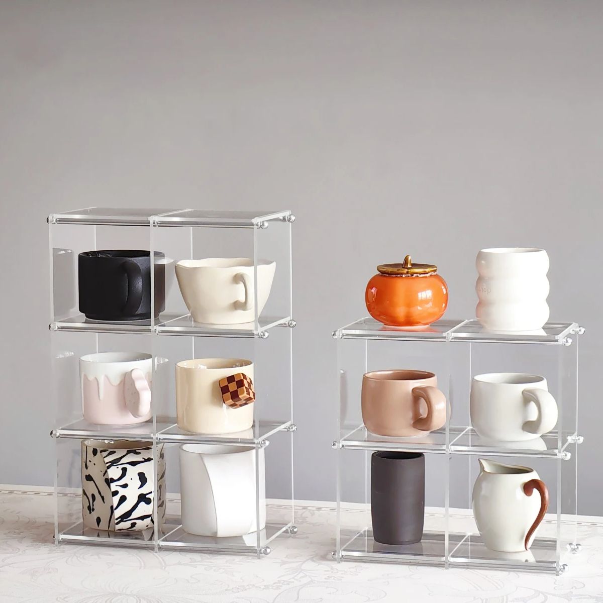 Prateleira de exibição acrílic - Coffee Tea Display avaliação e preço