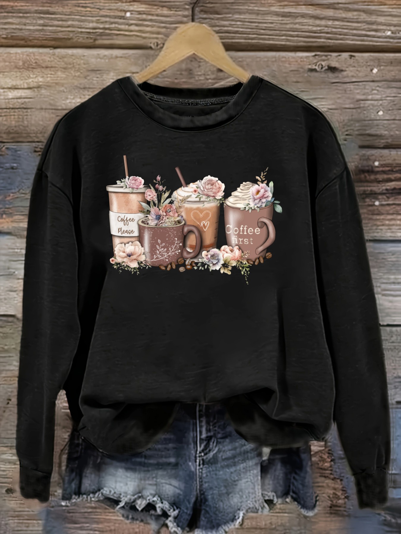 Camiseta Feminina Casual de Ma - Coffee & Tea Difabis avaliação e preço