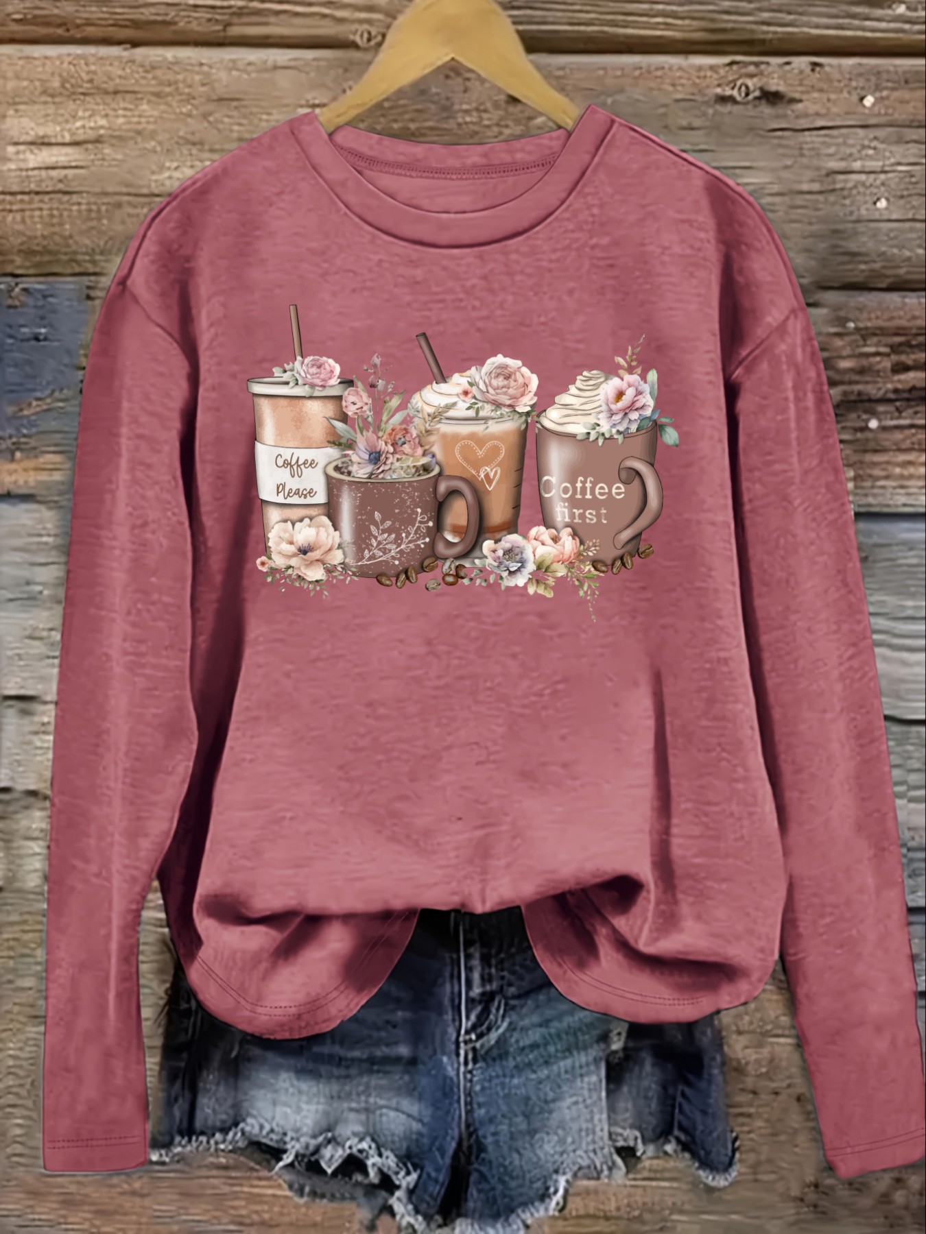 Camiseta Feminina Casual de Ma - Coffee & Tea Difabis avaliação e preço