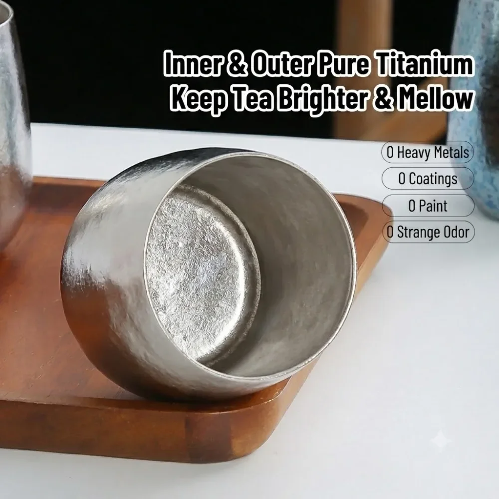 Caneca de Café de Titânio Puro - Juice Tea Coffee avaliação e preço