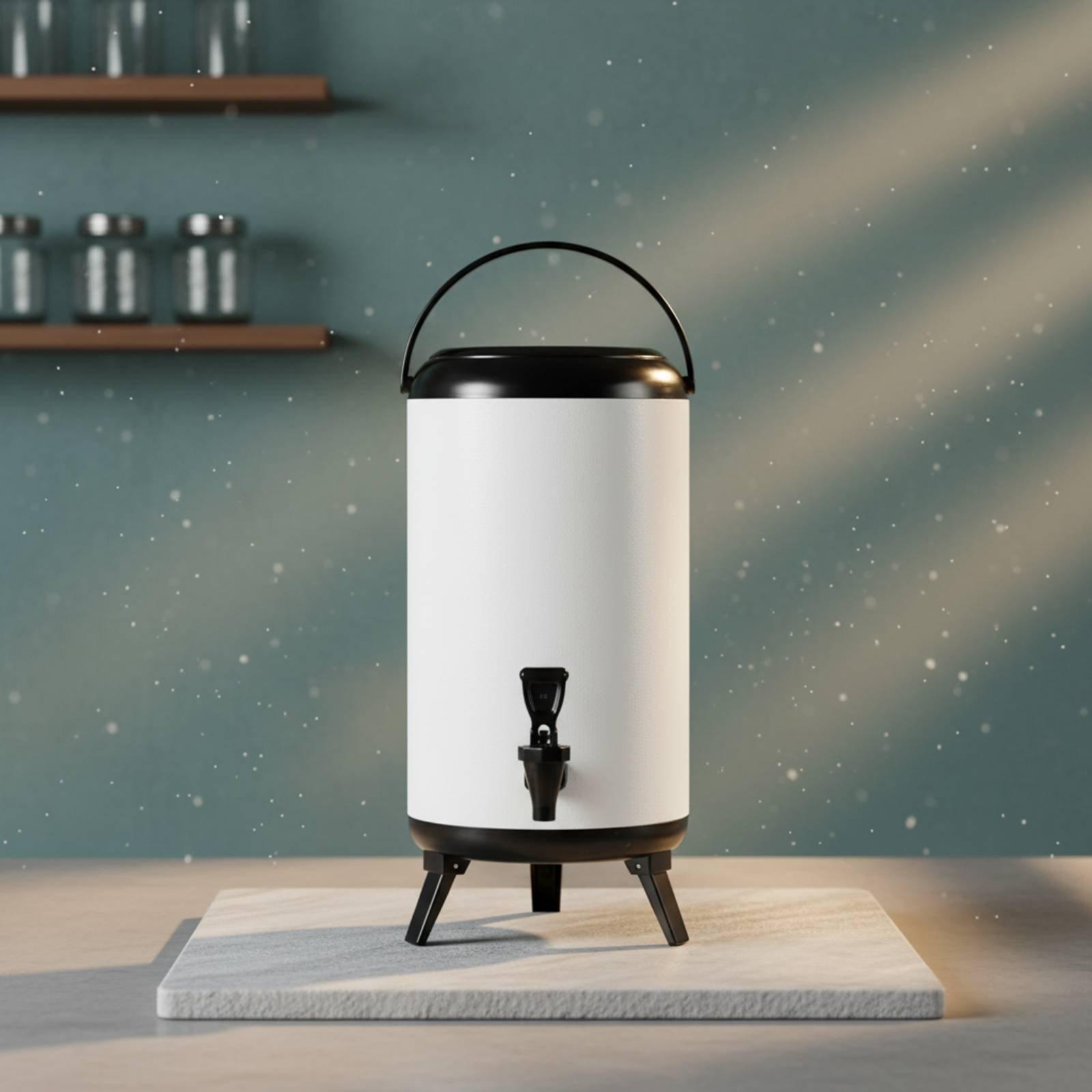 Dispensador de Bebidas Isolado - Coffee Tea Urn avaliação e preço
