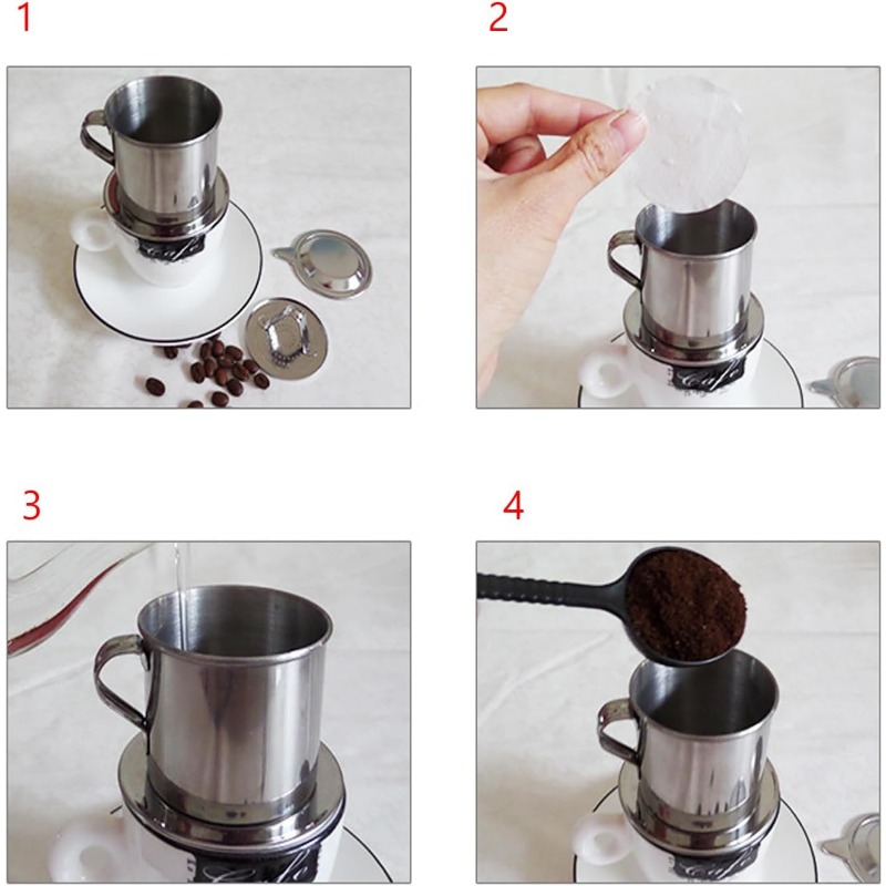 600-1200 Peças de Filtros de C - Aeropress Coffee Maker avaliação e preço