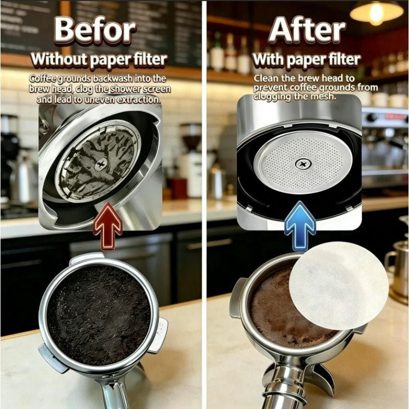 600-1200 Peças de Filtros de C - Aeropress Coffee Maker avaliação e preço