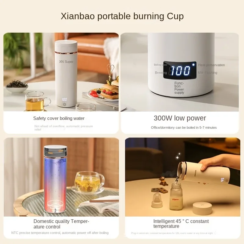Chaleira elétrica portátil par - Coffee Tea Menu avaliação e preço