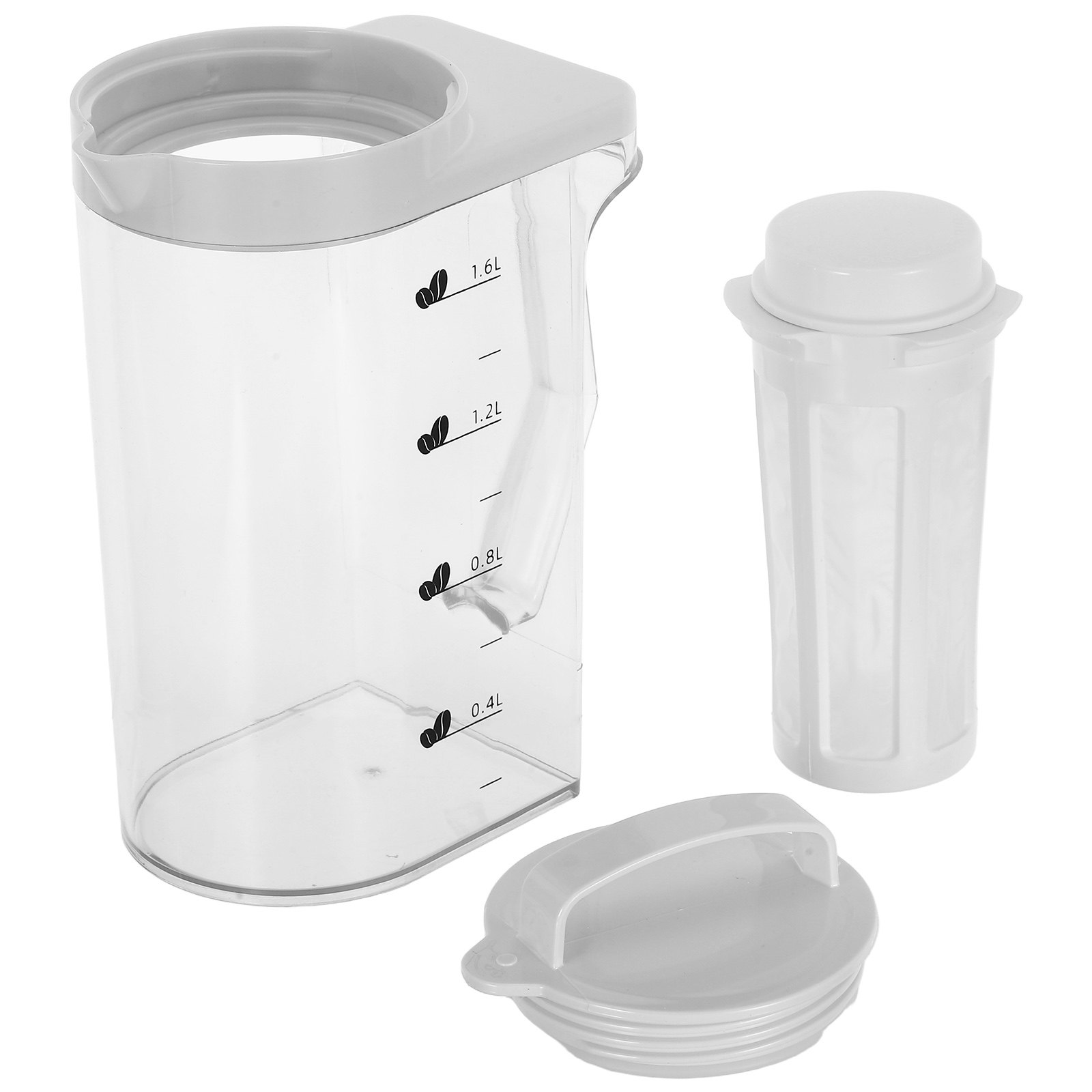 Jarra de plástico de 1,6 L par - Coffee Tea Brew avaliação e preço