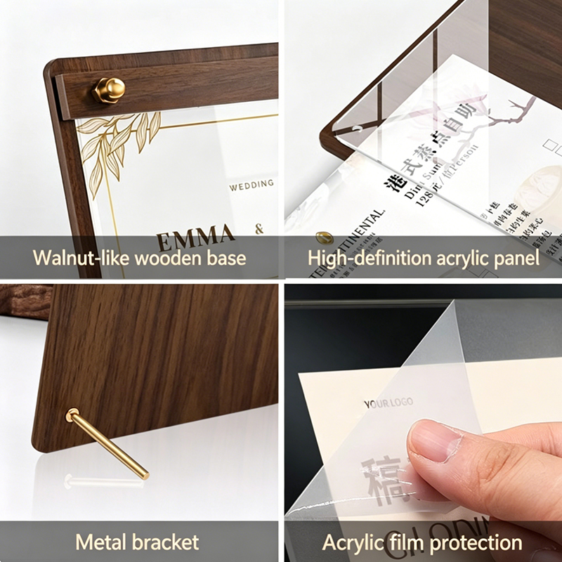Expositor de Menu Personalizad - Coffee Tea Display avaliação e preço