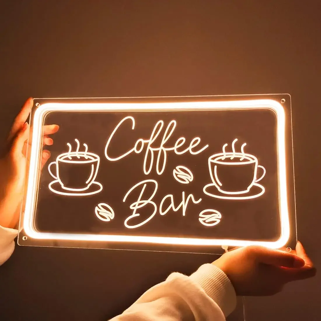 Barra de café sinal de néon le - Coffee Tea Neon Sign avaliação e preço