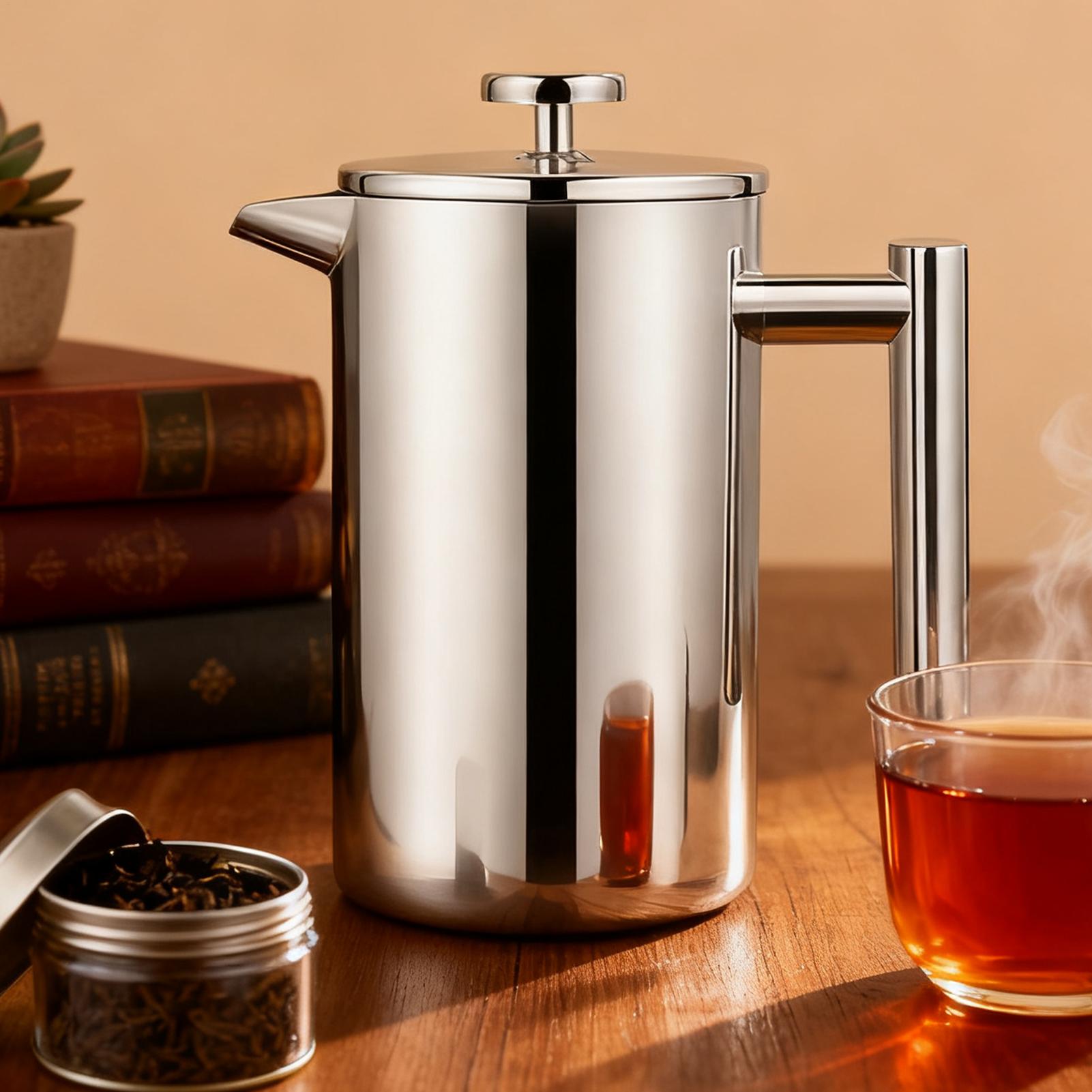 Prensa de café pote sistema de - Coffee Tea Brew avaliação e preço