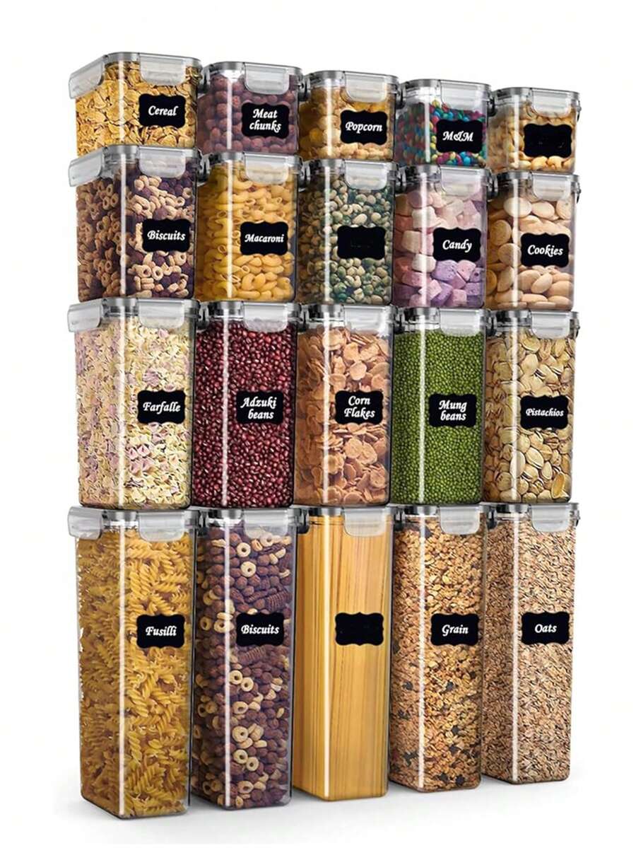 Conjunto de 24 recipientes her - Coffee Tea Containers avaliação e preço