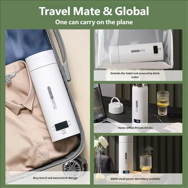 Chaleira Elétrica Portátil HOM - Coffee Tea Menu avaliação e preço