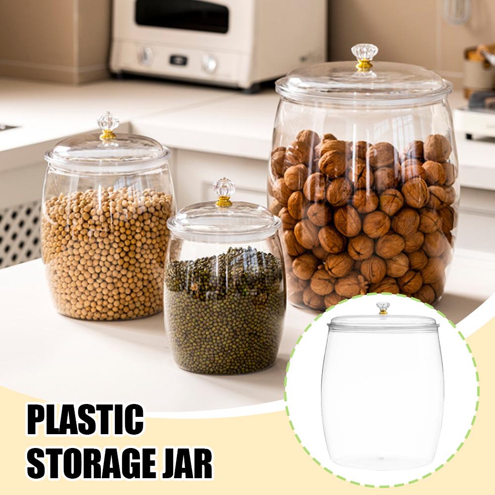 Grande Pote Plástico Transpare - Coffee Tea Containers avaliação e preço