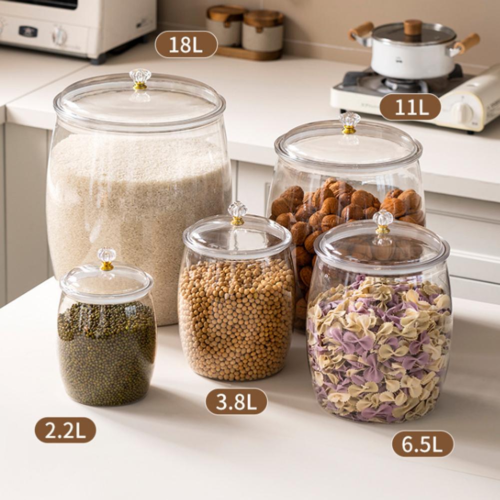 Grande Pote Plástico Transpare - Coffee Tea Containers avaliação e preço