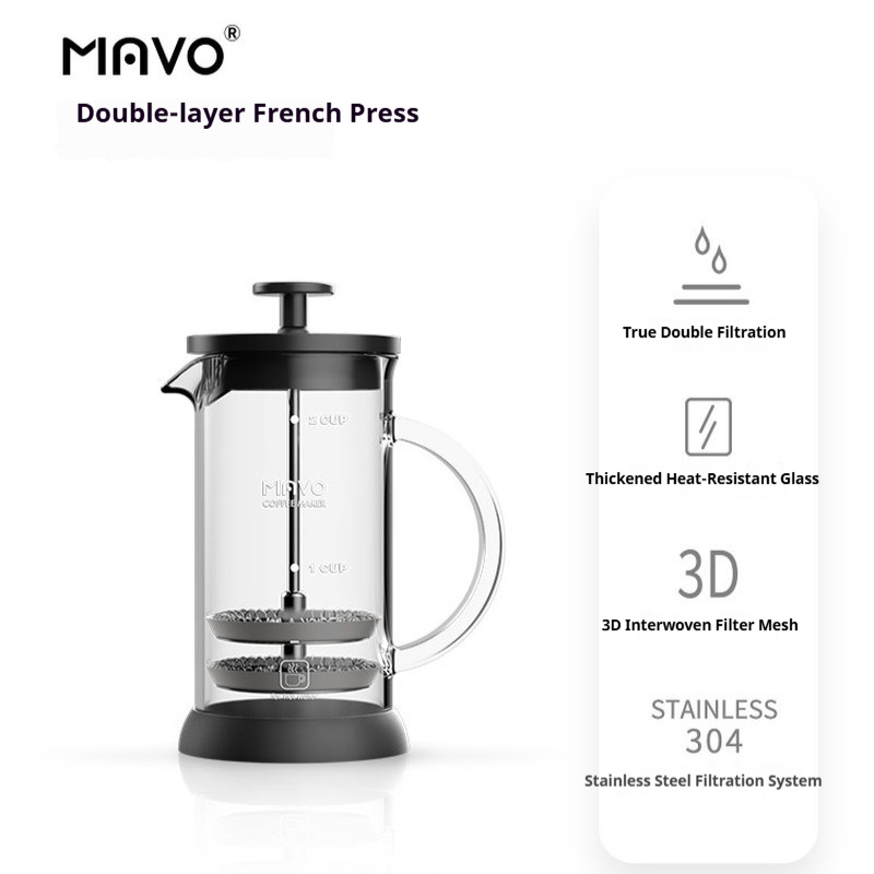 Cafeteira Prensa Francesa MAVO - Coffee Tea Brew avaliação e preço