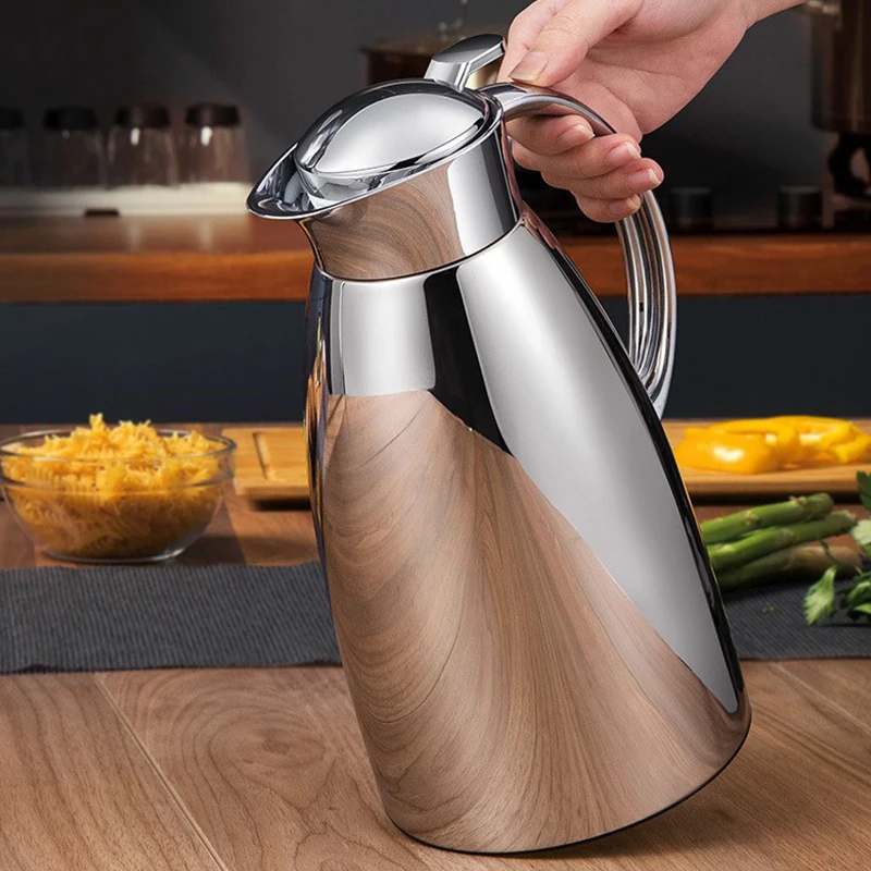 Garrafa Térmica de Aço Inoxidá - Coffee Tea Flask avaliação e preço