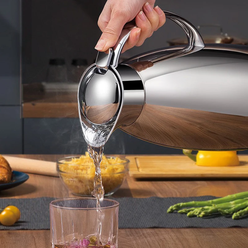 Garrafa Térmica de Aço Inoxidá - Coffee Tea Flask avaliação e preço
