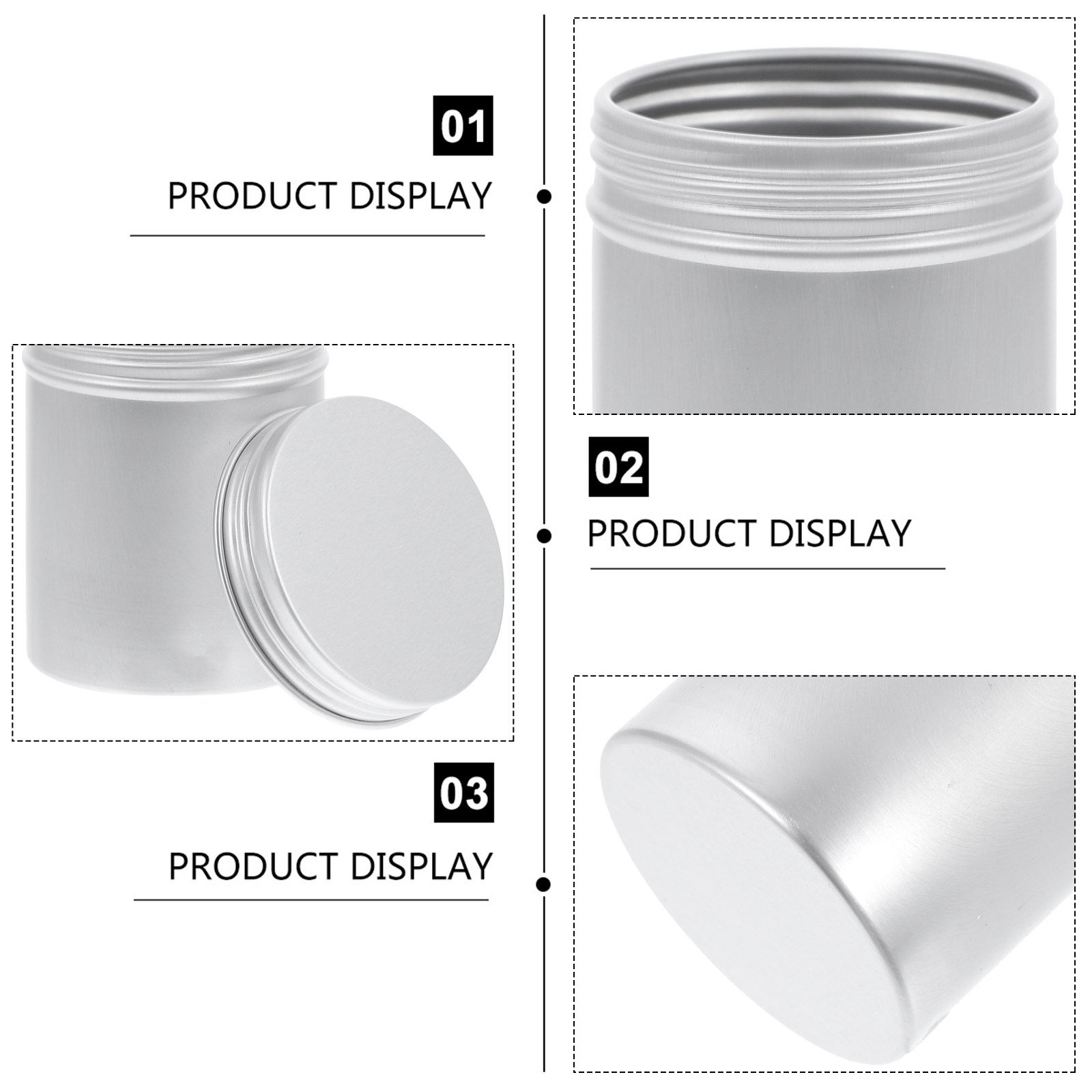 4 unidades de mini latas de al - Coffee Tea Containers avaliação e preço