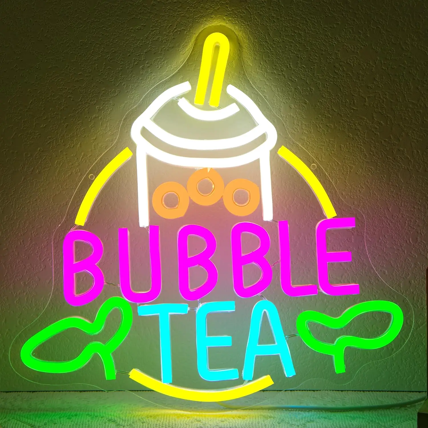 Letreiro Neon de Bubble Tea co - Coffee Tea Neon Sign avaliação e preço