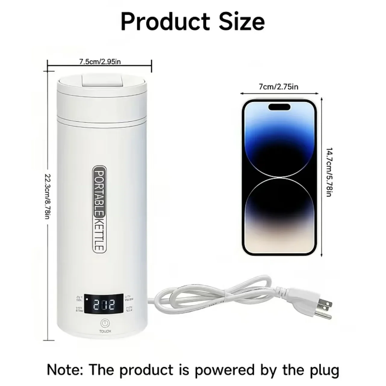 Chaleiras Elétricas de 450ML,  - Coffee Tea Menu avaliação e preço