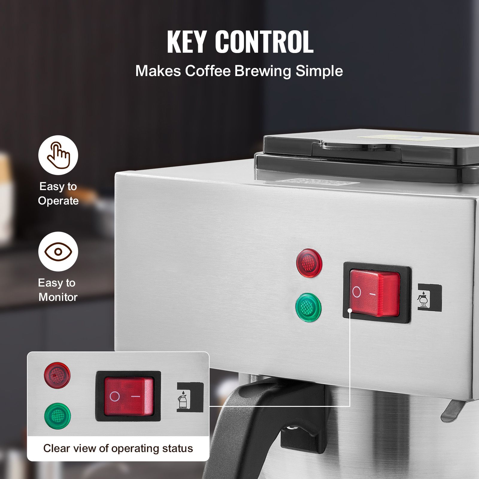 Cafeteira Comercial de Gotejam - Coffee & Tea Difabis avaliação e preço
