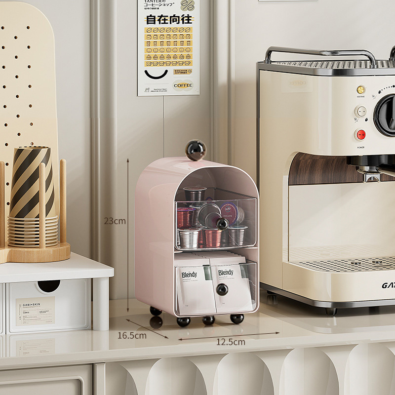 Organizador de Cápsulas de Caf - Coffee Tea Drawer Organizer avaliação e preço