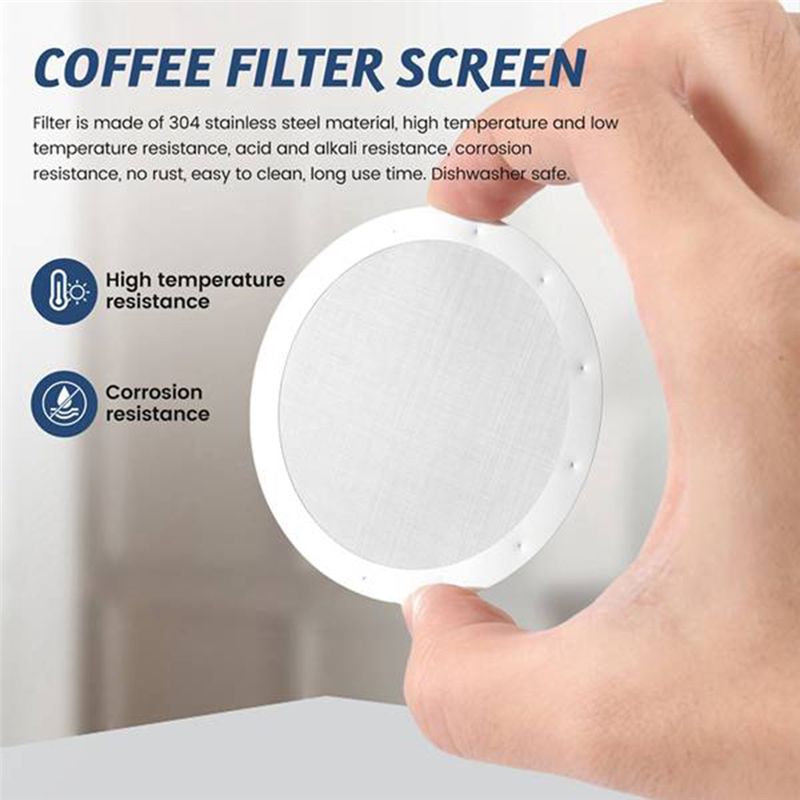 J1UL1N Pacote com 30 filtros d - Aeropress Coffee Maker avaliação e preço