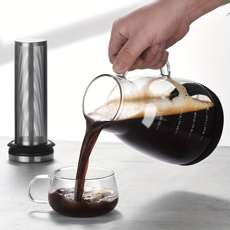 Jarra de Vidro Clássica de 24o - Coffee Tea Brew avaliação e preço