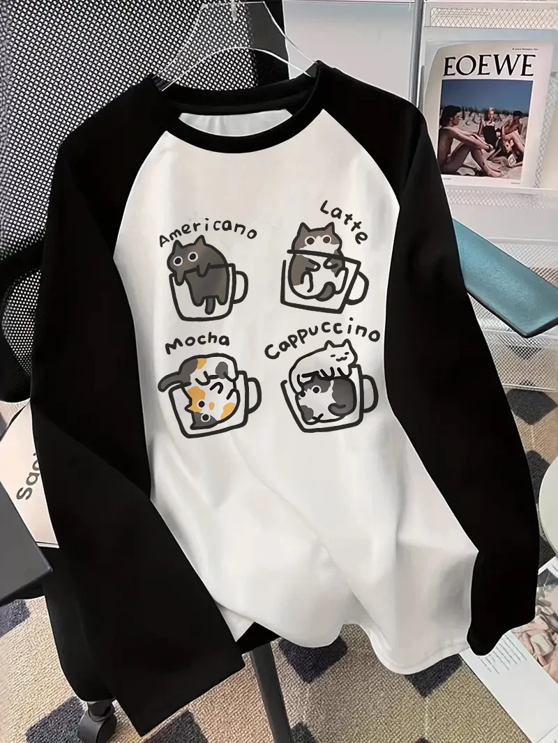 Camiseta de manga comprida com - Coffee & Tea Difabis avaliação e preço