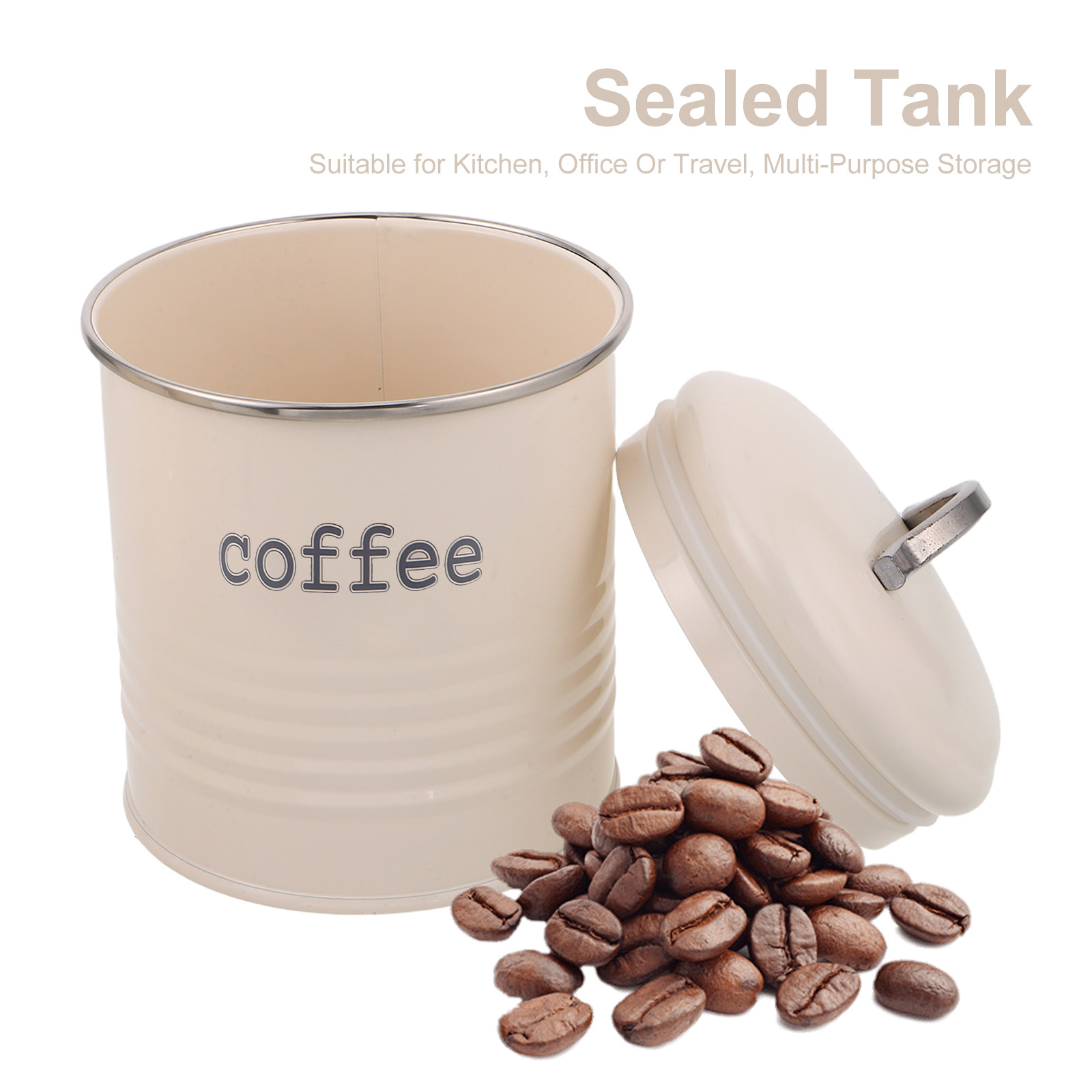 Conjunto de 3 Recipientes Herm - Coffee Tea Containers avaliação e preço