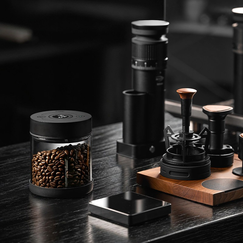 Tanque selado para grãos de ca - Coffee Tea Display avaliação e preço