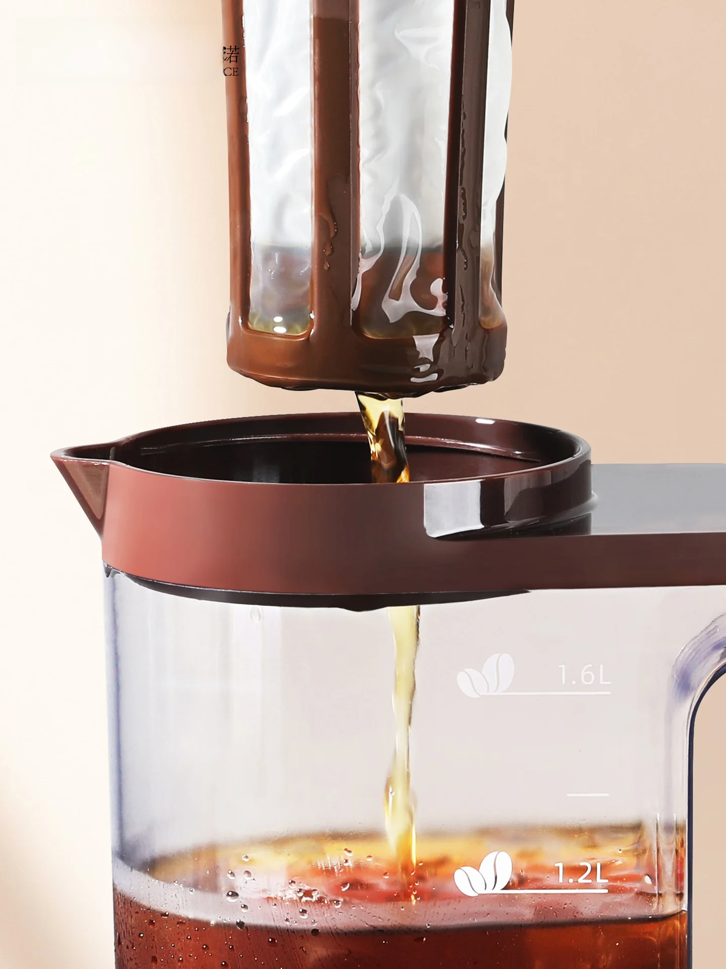 Jarra de Plástico de Grande Ca - Coffee Tea Brew avaliação e preço
